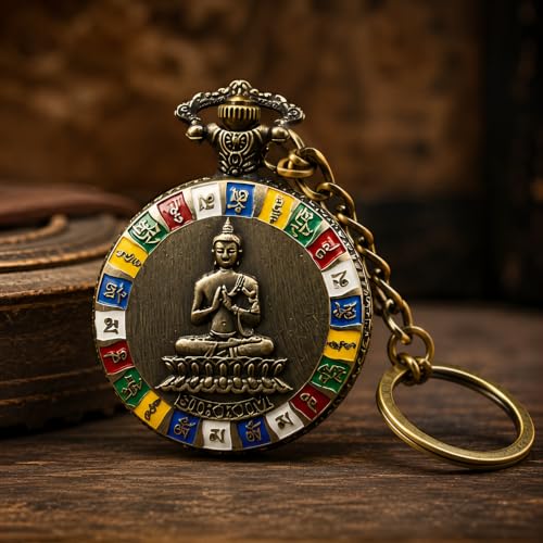 Image of Antique Bronze Pocket Premium Vintage Theme Metallic Home Key Chain & Key Rings | Best Gift for Men, Woman, Boys & Girls on their Special Occassions