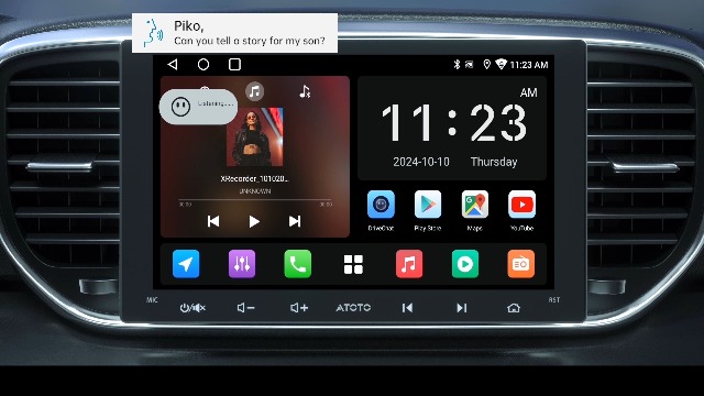 Amazon.com: ATOTOZONE 9inch Android Double-DIN Car Stereo with
