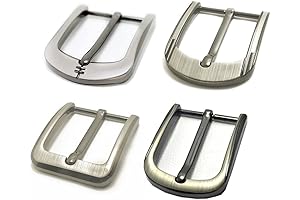4PCS Prong Pin Belt Buckles