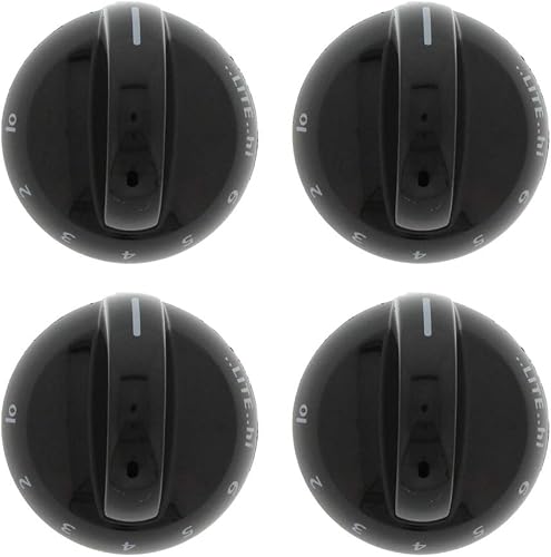 Perilla de quemador compatible para Frigidaire FGF337GCE Frigidaire FGF337GCF Frigidaire CFGFL87GCD Frigidaire FGF328GBE Frigidaire FGF328GBF