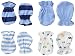 Gerber Baby-Boys Mittens, Transportation, 0-3 Months (Pack of 4)