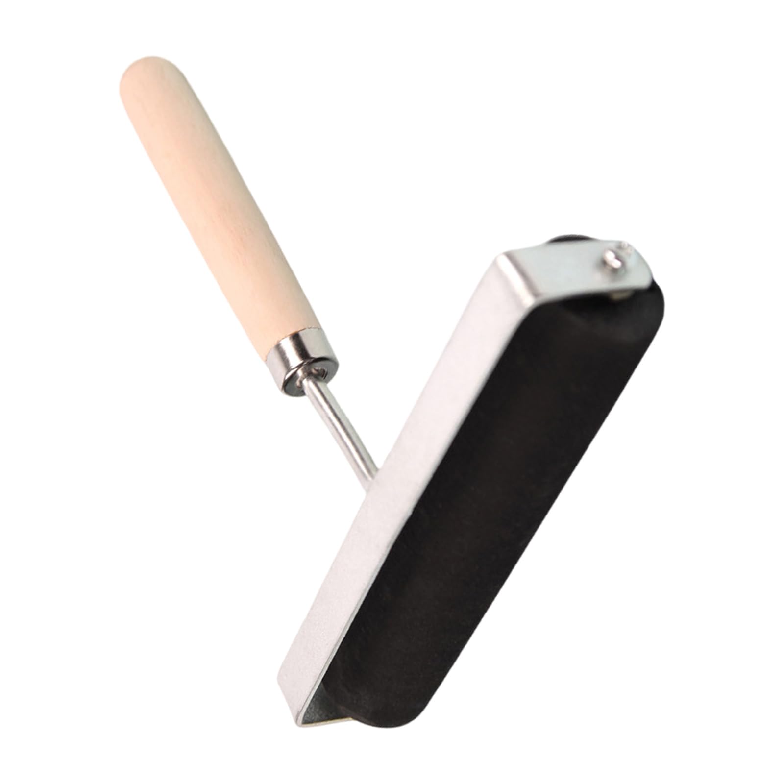 5.91'' Rubber Brayer Roller Hard Rubber Brayer Rollers Art Craft Roller For Printmaking Inks Wallpapers Stamping Gluing