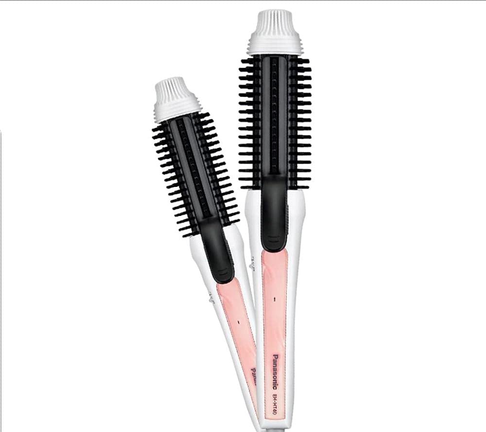 Curling Iron Curling Tongs Internal Buckle Curling Iron Egg Roll Head Electric Curling Iron Dual-use-Large Capacity Pony Smooth
