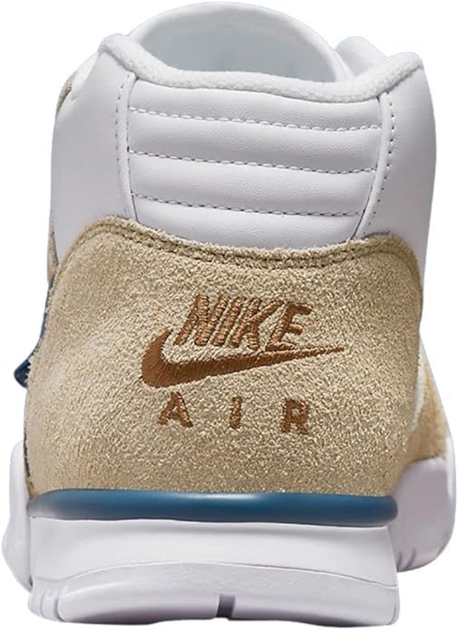Nike mens Air Trainer 1 Shoes, Limestone/Ale Brown/White/Vale, 104