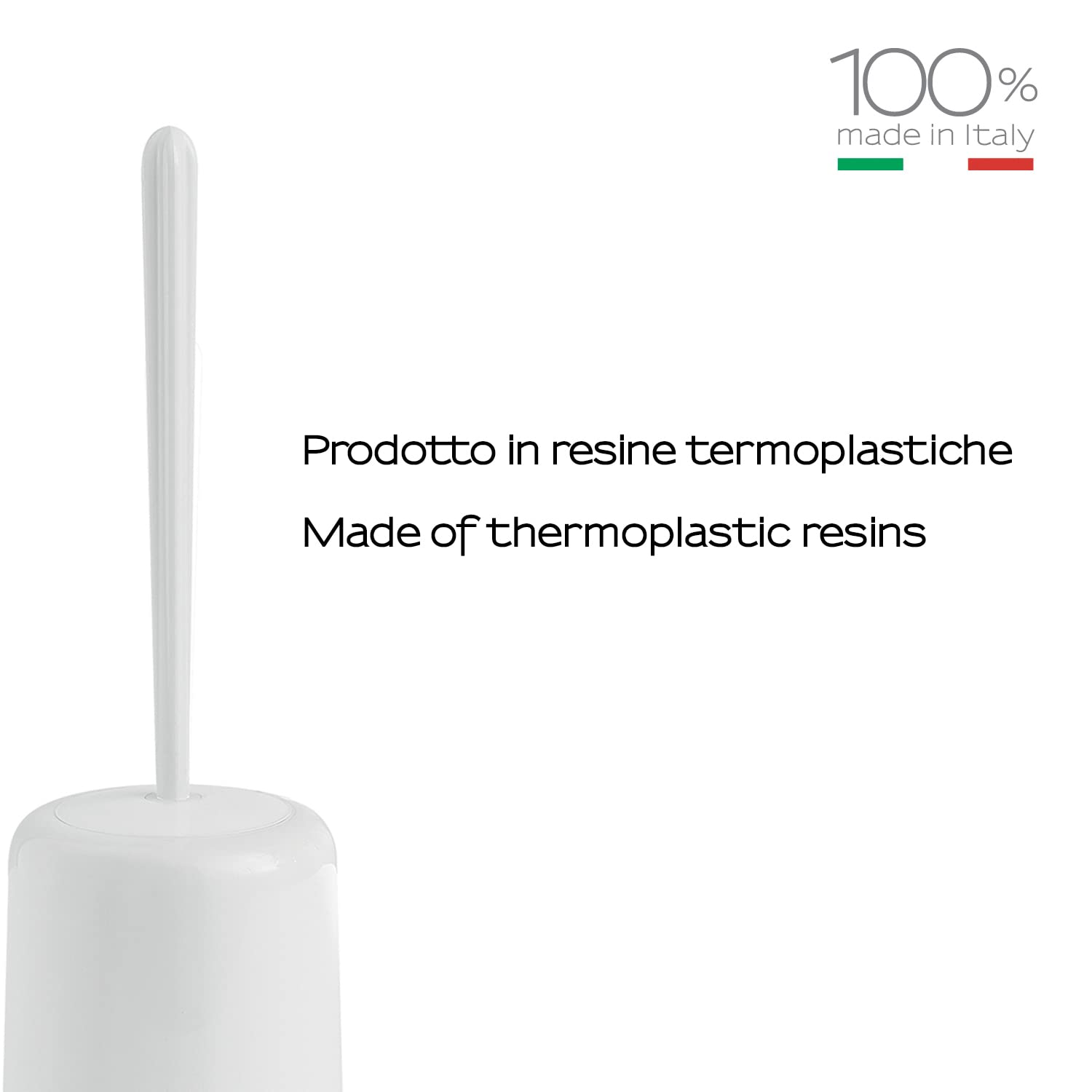 Set Di Scopini Per WC Con Piedistallo Gessi Inciso, Contenitore Nero Opaco 58544 Colorazione Nero Xl 90797577
