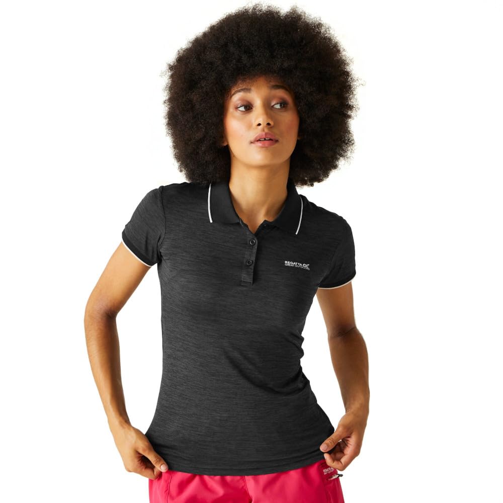 Regatta Women's Noir Polo Shirt Remex Ii Active