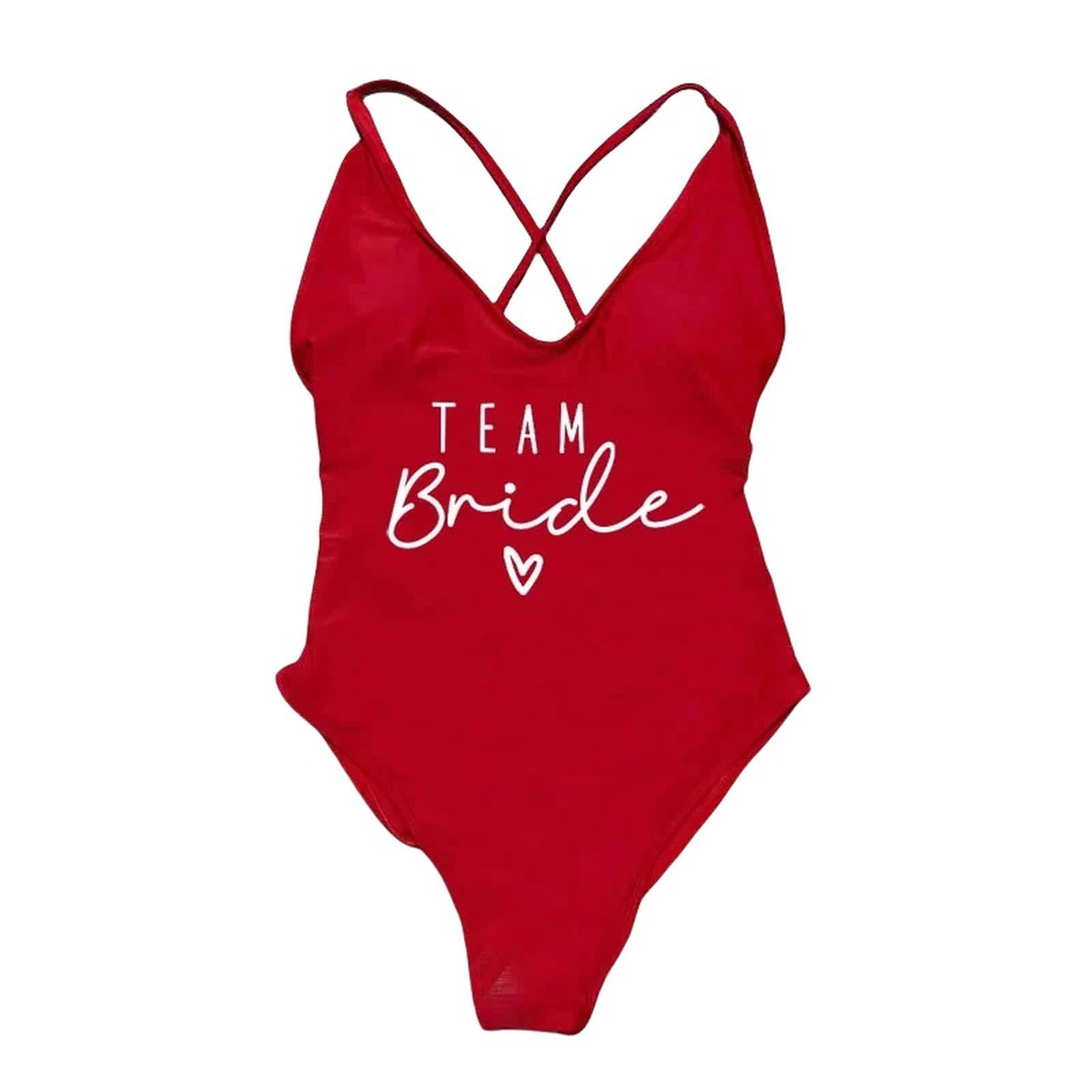 Team Bride Lettres en Forme De Coeur Nuptiale