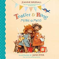 Teaflet and Roog Make a Mess Audiolibro Por Jeanne Birdsall arte de portada