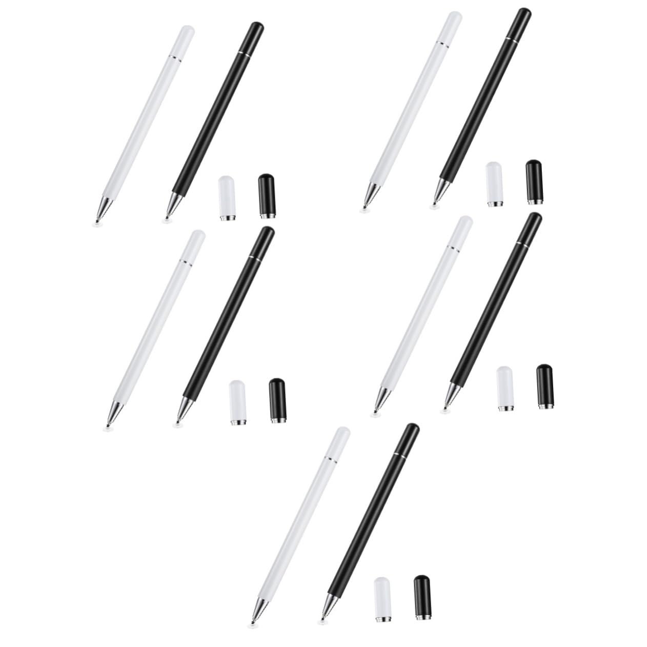BESTonZON 10 Piezas Lápiz Óptico Digital Lápiz Óptico para Pantalla Táctil Lápiz De Superficie Lápiz Universal Lápiz Táctil Capacitivo Lápiz para Teléfono Aguja Latón Tableta Toque