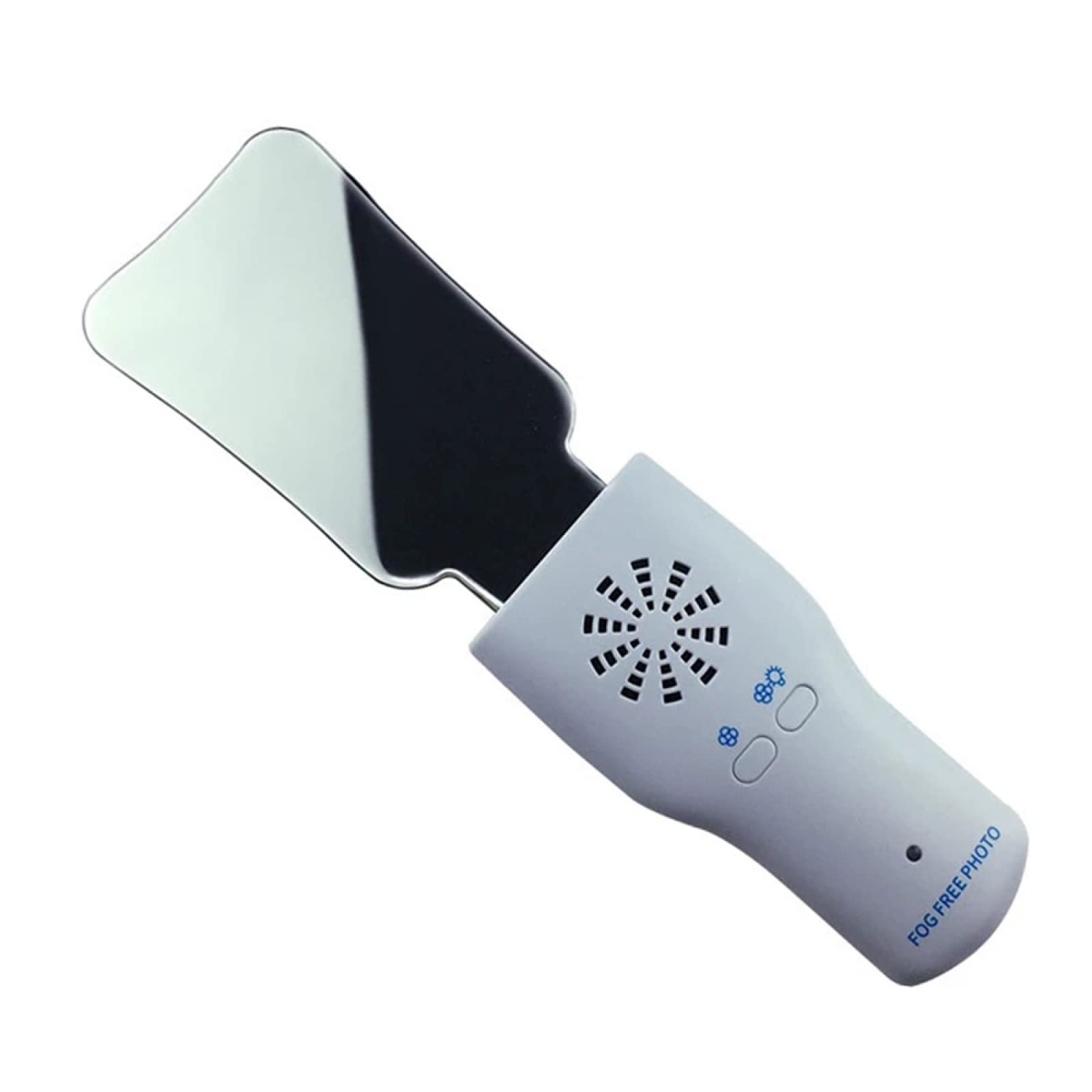 Dental Oral Photography Spiegel,Dental Doppelseitiger Reflektor Anti-Nebel Intraoralspiegel mit Griff,Dental Care Kits LED Kieferorthopädie Spiegel Dental Doppelseitiger Reflektor