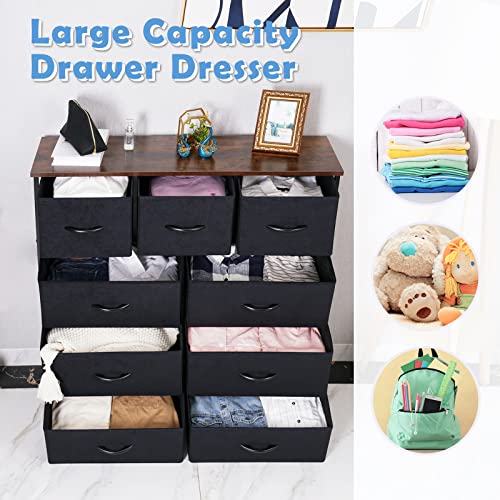 image for LYNCOHOME chest of drawers, Furniture Storage Chest Tower Unit for Bed