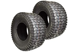 Two New 18x850-8 Lawn Tractor Tires - Premium Quality