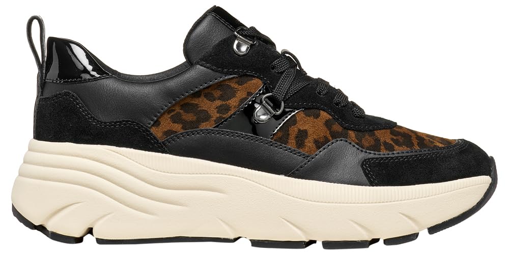 Geox Zapatillas Mujer D DIAMANTA E Nut/Black 35_EU