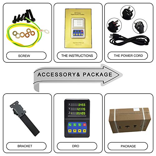 3Axis LED DRO Mini Size Digital Readout Display miniatura 5