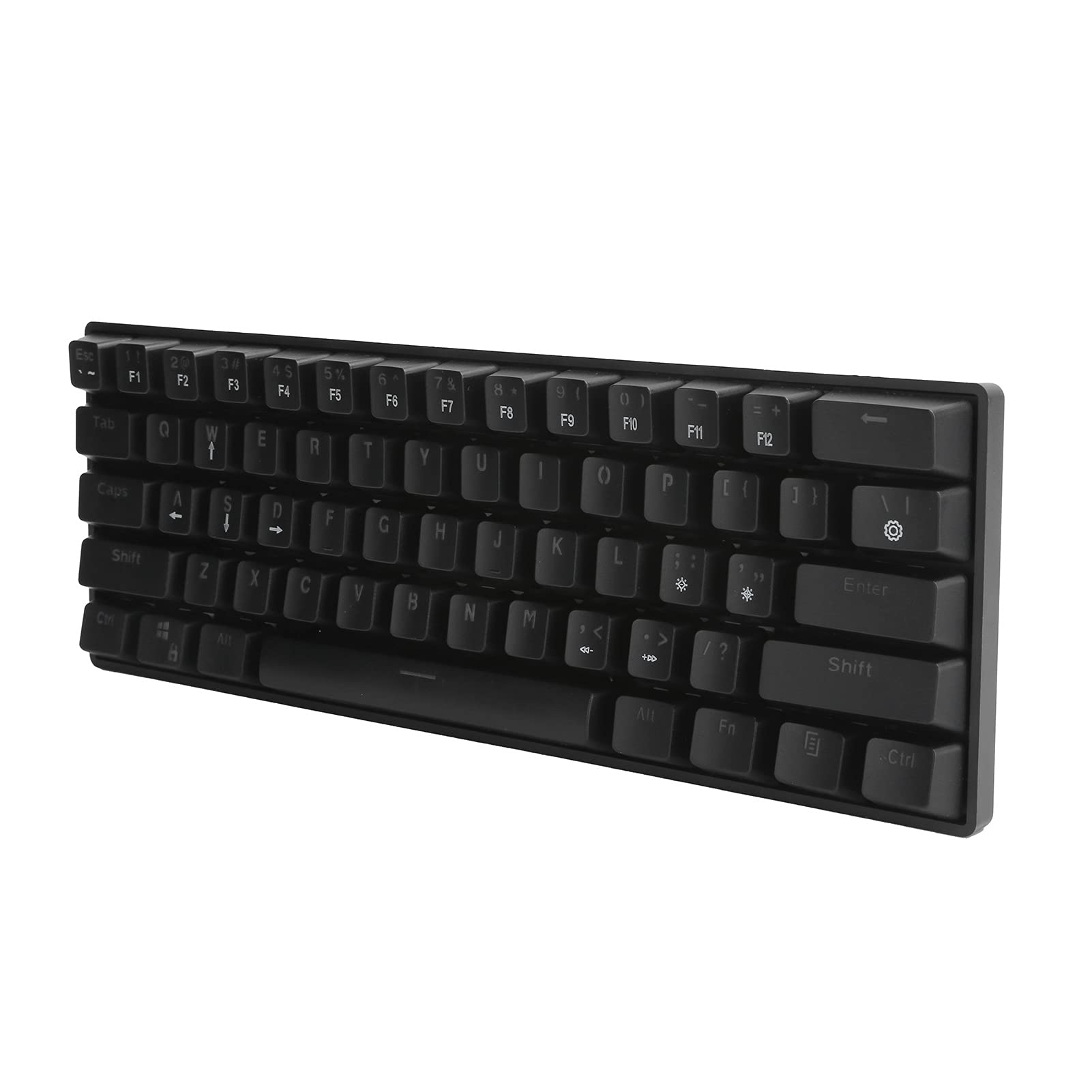 Tastiera meccanica Interruttore blu cablato a 61 tasti Type‑C RGB Gaming Home Office Computer Supplies Tastiera da gioco meccanica