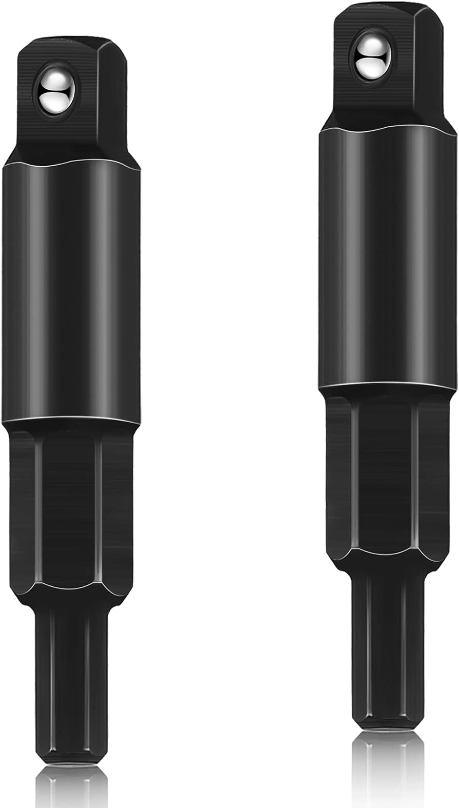 2PK Air Conditioning Service Wrench Step Hex Key Adapter