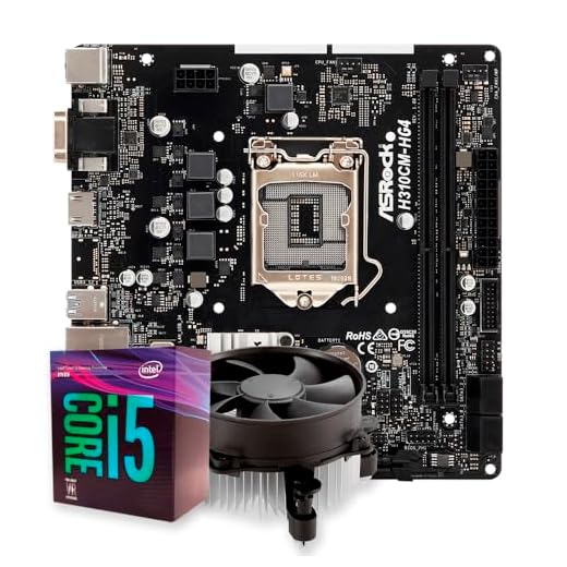 Kit Upgrade Gamer Intel i5-8500 + Cooler + H310