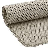 Modmate Non Slip Bathtub Mat for Bathroom,Soft Foam Bathtub Mats,17x36 Bath Mat for Tub with Suction