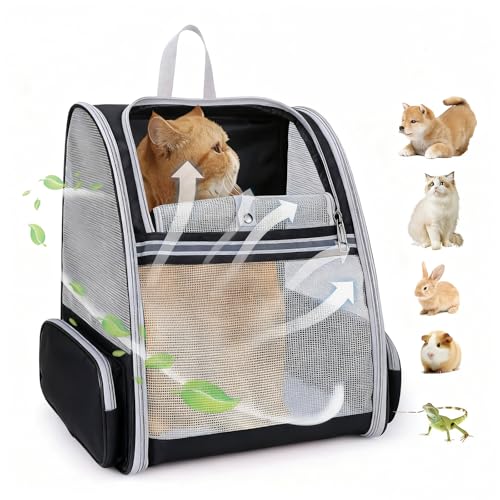 Mochila Bolsa Transporte Pet Gato Portátil Dobrável Respirável Até 10KG