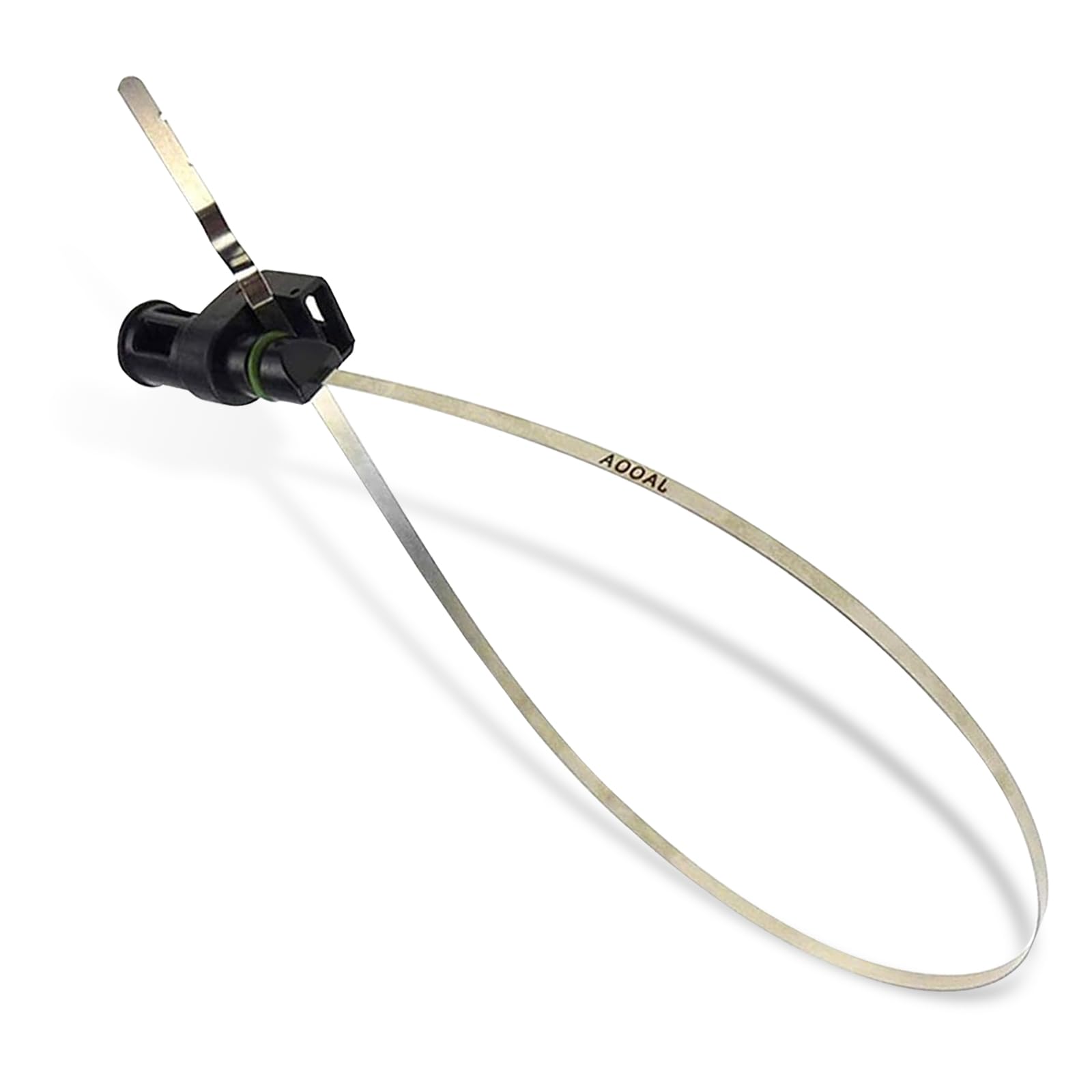 1 PC Automotive Transmission Dipstick, 23.8" x 1.18" x 1.96" Stainless Steel Engine Oil Level Indicator Immersed Gauge, Maintenance Indicator, Replacement Part OEM #31086-JA00A (Black)