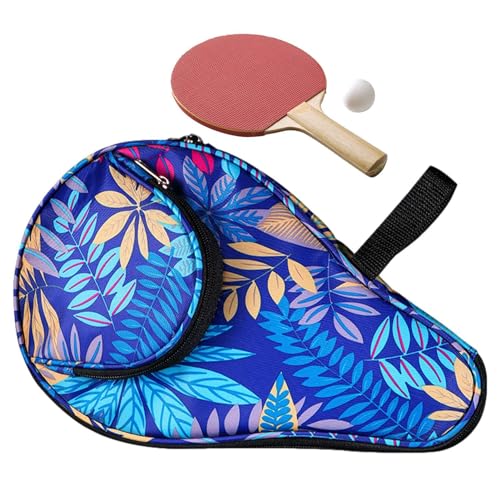 Hongmidy 卓球パドルケース 卓球用バッグ 卓球 ラケットケース ブラック卓球 ラケットケース ラケットバッグ ラケットケース 卓球ボール収納ケース付き ラケット 収納可能 収納ケース 携帯 防水 耐久性 スポーツ収納容器 ジム用品