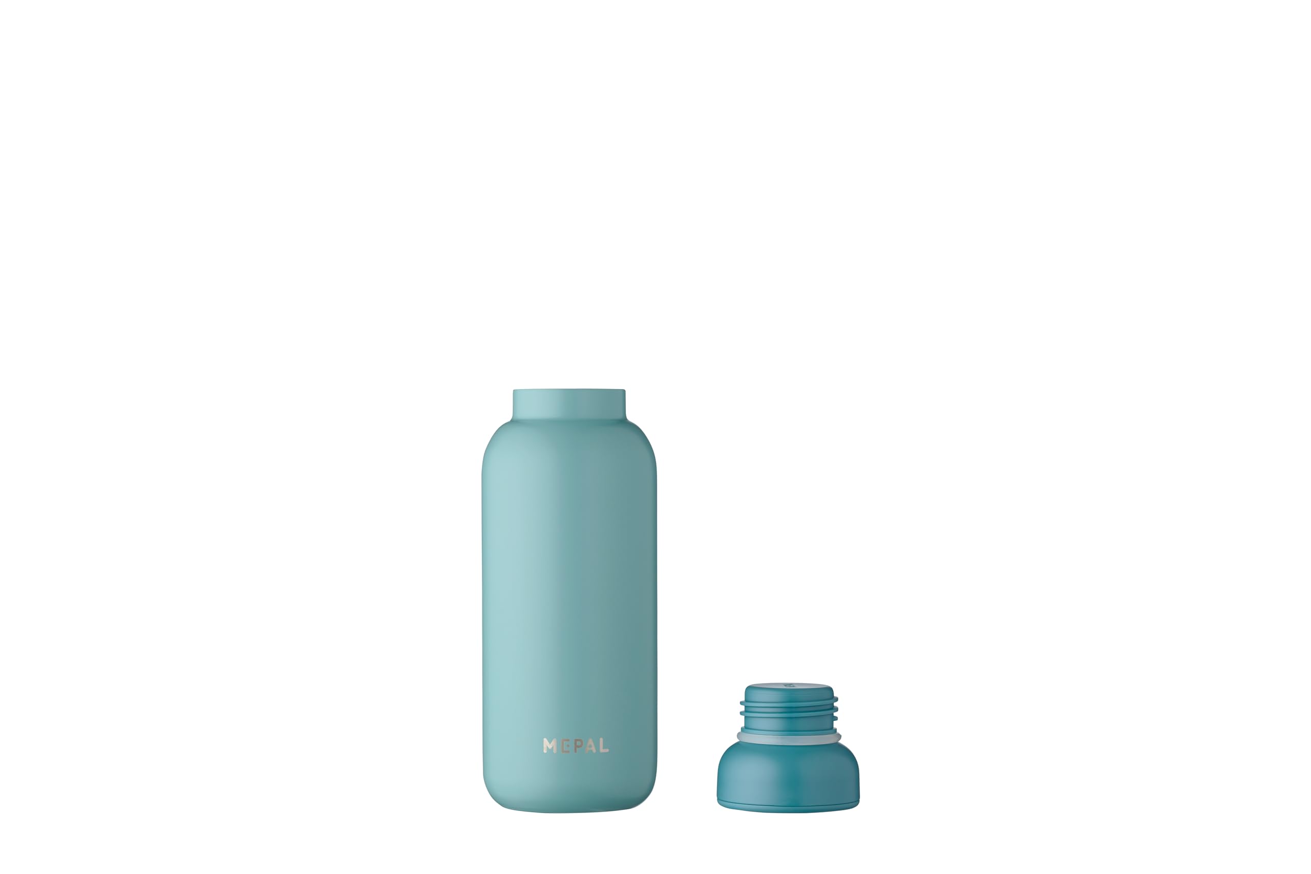 Mepal - Borraccia Ermetica Ellipse - Bottiglia Termica a Doppia Parete - Borraccia per Bere Fuori Casa - Caldo per 9 Ore e Freddo per 12 Ore - Acciaio Inossidabile - 350 ml - Nordic Green