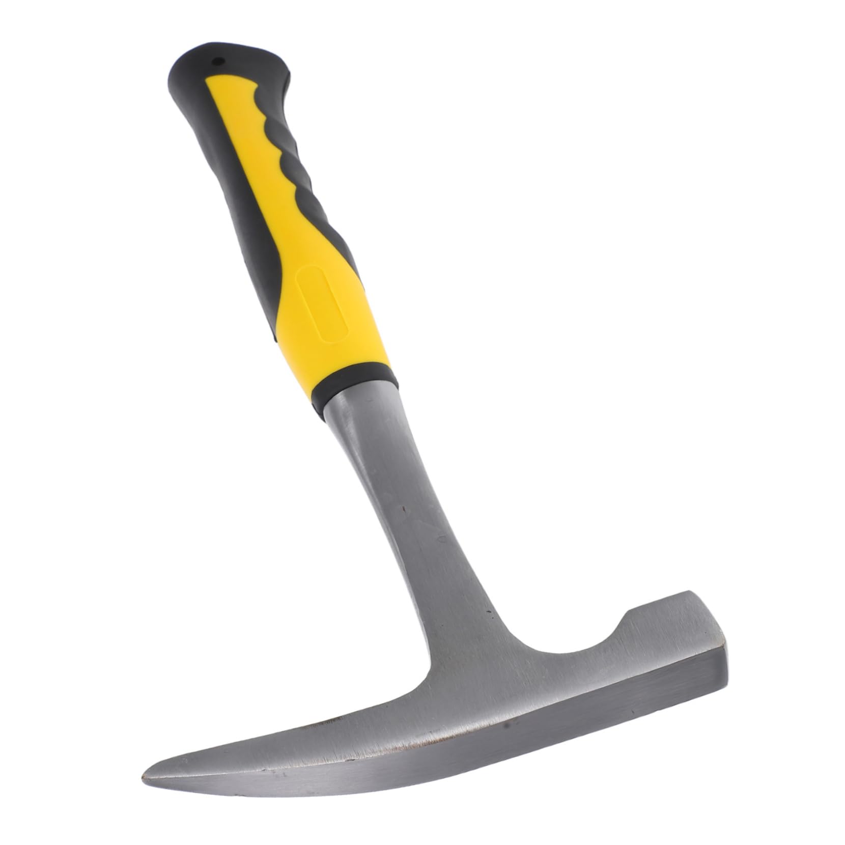 SEWACC Geology Hammer Pointed Tip Exploration Tool for Archaeology Durable Construction Shock Absorbing Grip for Rock Hunting and Mining Activities