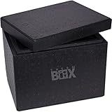 Profibox M Innen: 30x20x22cm, Wand: 5,0cm, V=13,2 Liter Wiederverwendbar Isolierbox Thermobox Kühlbox Warmhaltebox Pizzabox - stark & robust
