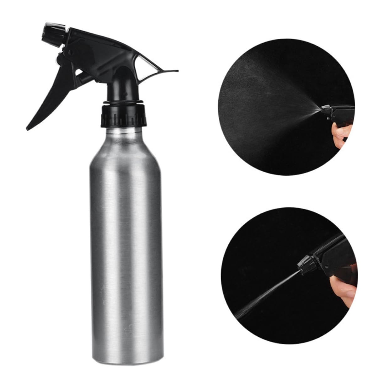 Ehuihuan 4 Pièces Spray Vide Vaporisateur Rechargeable, 200 ml Brumisateur Réutilisable Eau, Portable Convient pour la Coiffure, le Jardinage, le Nettoyage de Meubles