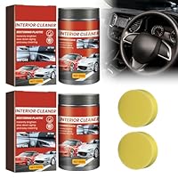 Car Interior Cleaner Auto Innenraum Reiniger Autoreinigung Autopflege Multifunktionale Reinigungscreme für Sitze Polsterung Armaturenbrett Reinigung, Staubentfernung und Polierpflege