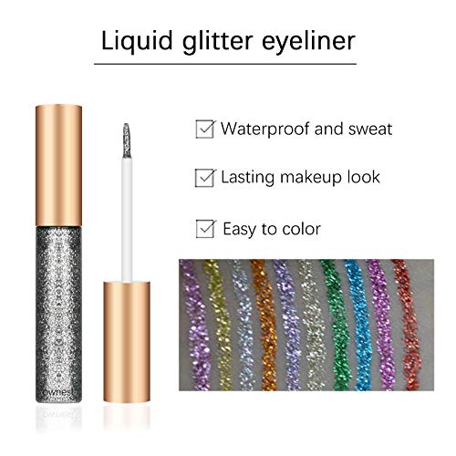 Ownest UNKNOWN 10 Colors Liquid Glitter Eyeliner thumb #6