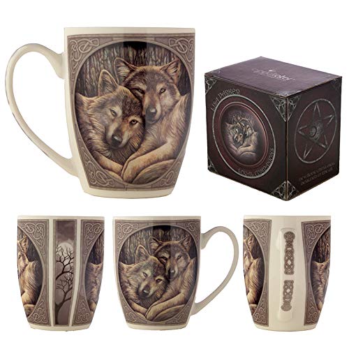 Puckator MULP23 Lisa Parker Mug avec Loups 8 x 12 x 10 cm