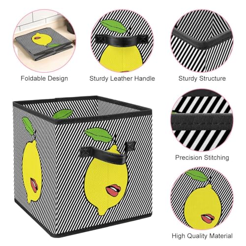 Solution de rangement pour jouets et linge avec ce cube en tissu - 5