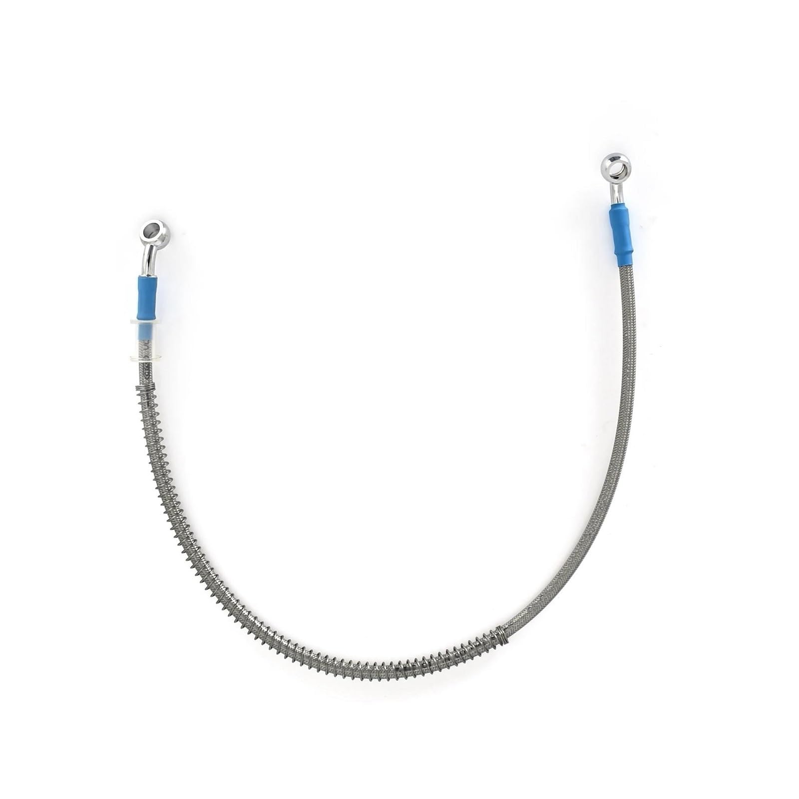 Ksxzw Grey Motorbike Part Universal Motorcycle Hydraulic Brake Or Clutch Oil Hose Line Pipe 65Cm