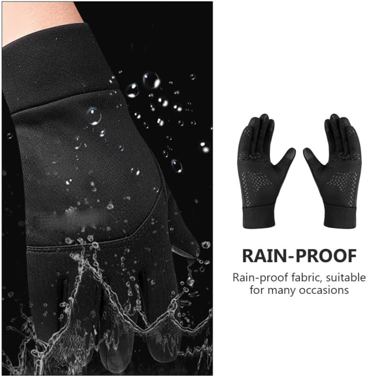 Baluue Touchscreen Winter Gloves for Men Women, Non-Slip Warmth Gloves for Winter Sports Riding Cycling Hiking Driving Touch Screen - Image 7