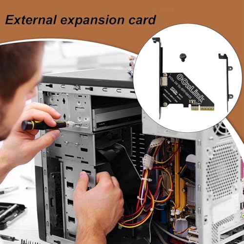 Tarjeta de expansión PCIE PCIe 4.0 externa para SSD U.2 y tarjeta gráfica de PC 3