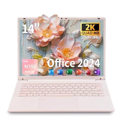 Amazon.co.jp: YHBIN ノートパソコン 14インチ ピンク N150搭載【N100