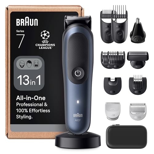 Braun All-in-One Series 7 Grooming Kit, 13in1, ProBlade & AutoSen...