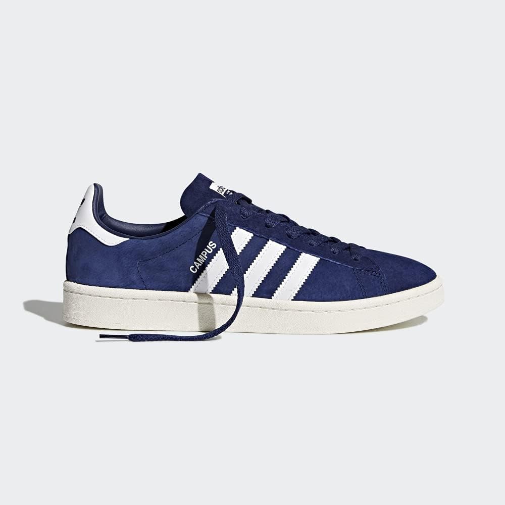 adidas Men's Campus Dark Blue/Cloud White/Chalk White 3.5