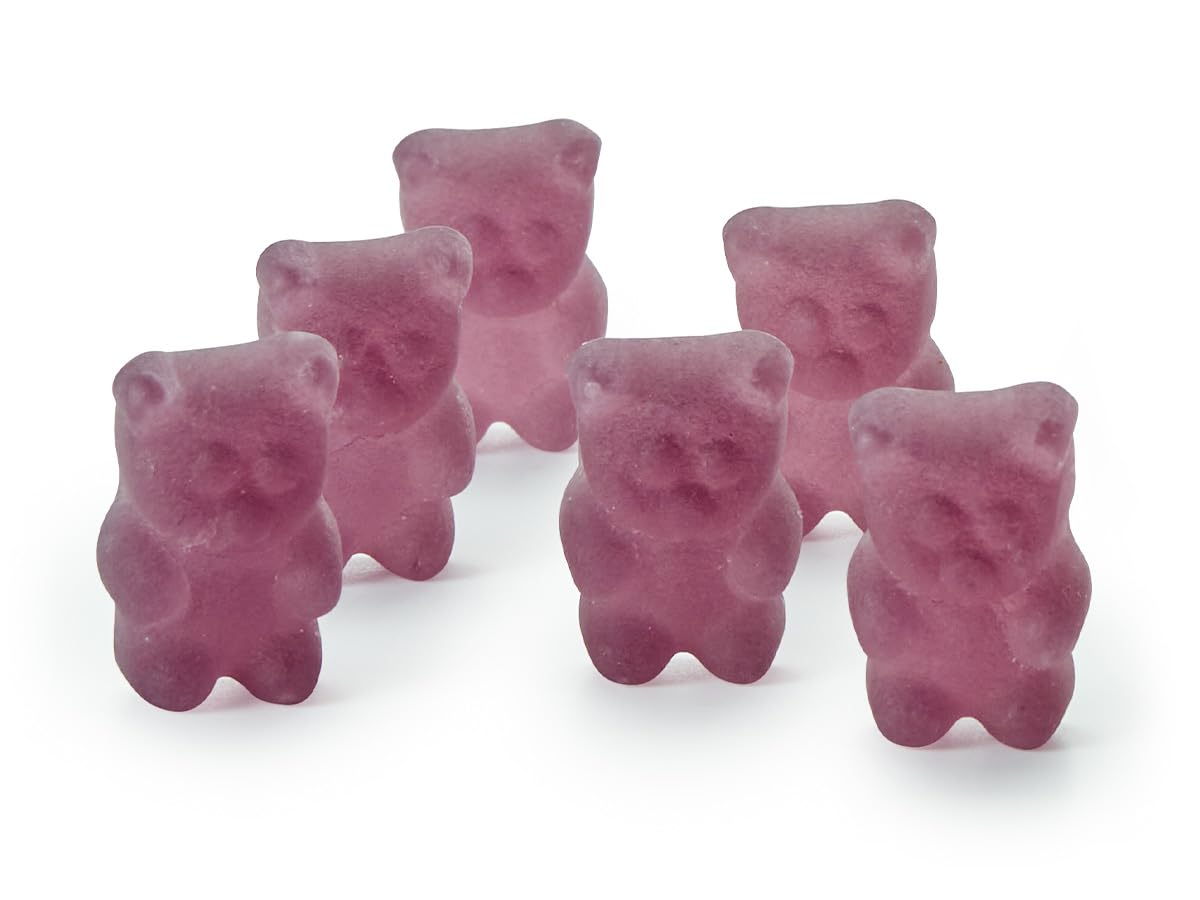 Teemando Tee-Bären® Heidelbeer-Vanille – Veganes Fruchtgummi, 1 kg
