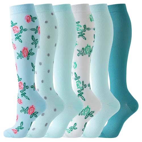 Chaussettes de compression respirantes avec maintien de la voûte plantaire pour le sport