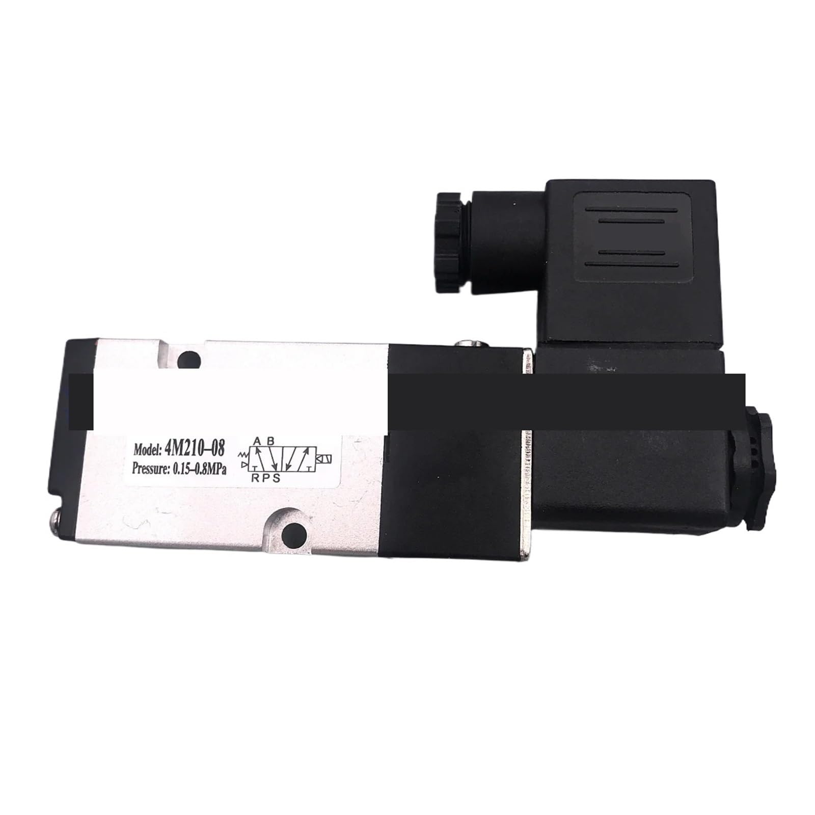 LEOTNNDQ 4M210-08 DC24V AC220V Two Position Five Way Solenoid Valve(4M210-08 AC220V)
