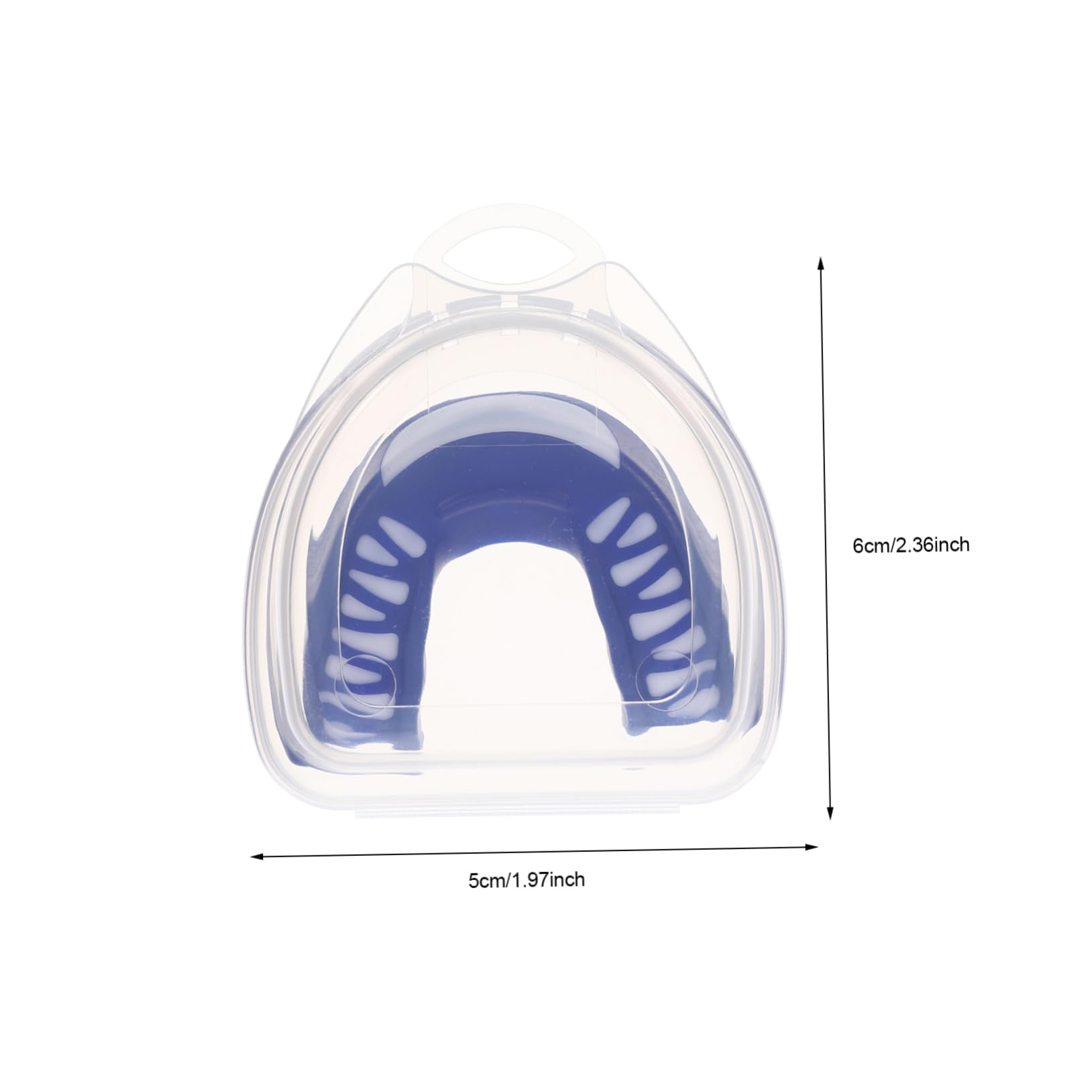 Toddmomy Boxing for Sports Portable Protective Tooth Cover with Case for Soccer Football MMA Rugby and All Contact Sports Shock Absorbing Durable Lightweight