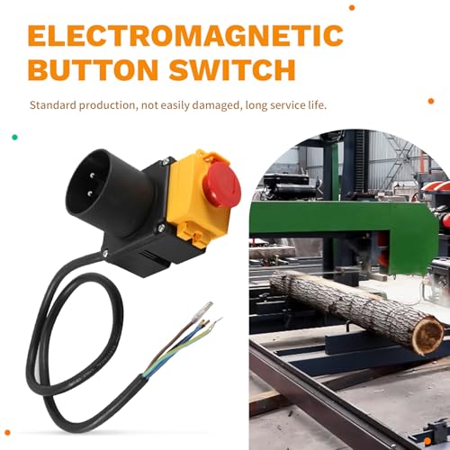 Interruptor de botón HCK3T para reparar el encendido de cortadora de troncos 3