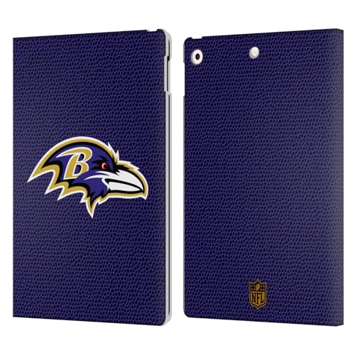 Étui Baltimore Ravens iPad 10.2 housse portefeuille cuir officielle NFL