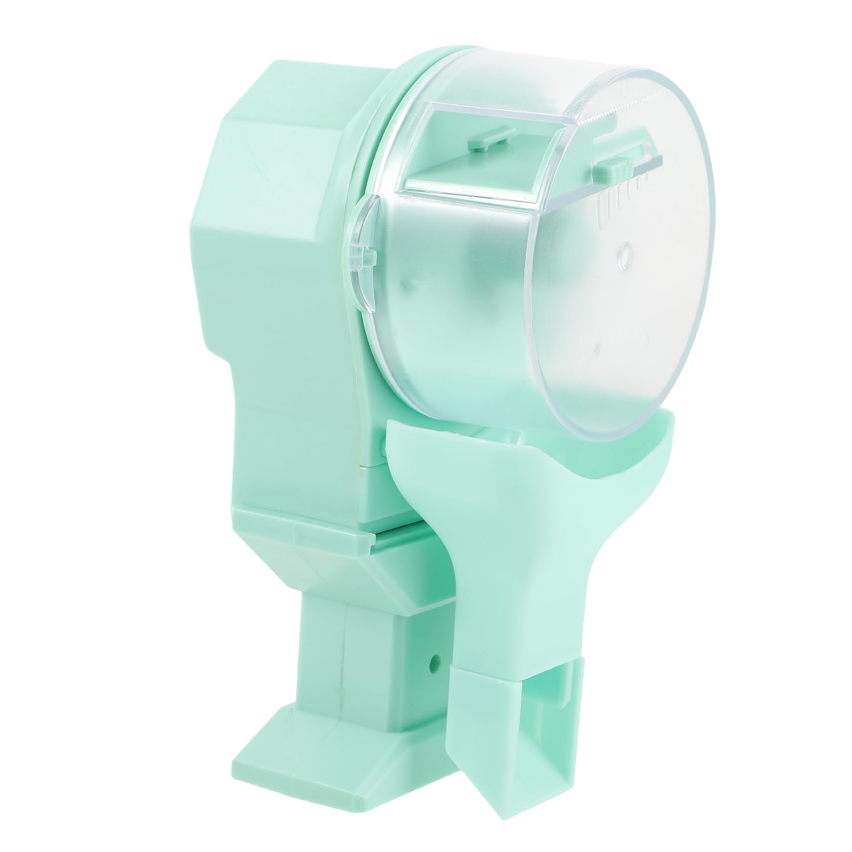 Mikikit Turtle Tank Feeder Lizard Water Dish Automatic Reptile Feeder Easy to Use