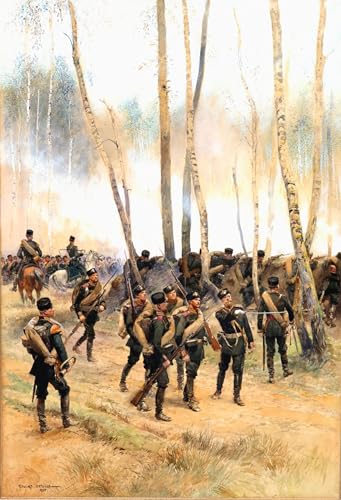 Peinture Jean Baptiste Edouard Detaille affiche art mural abstrait 60x90cm