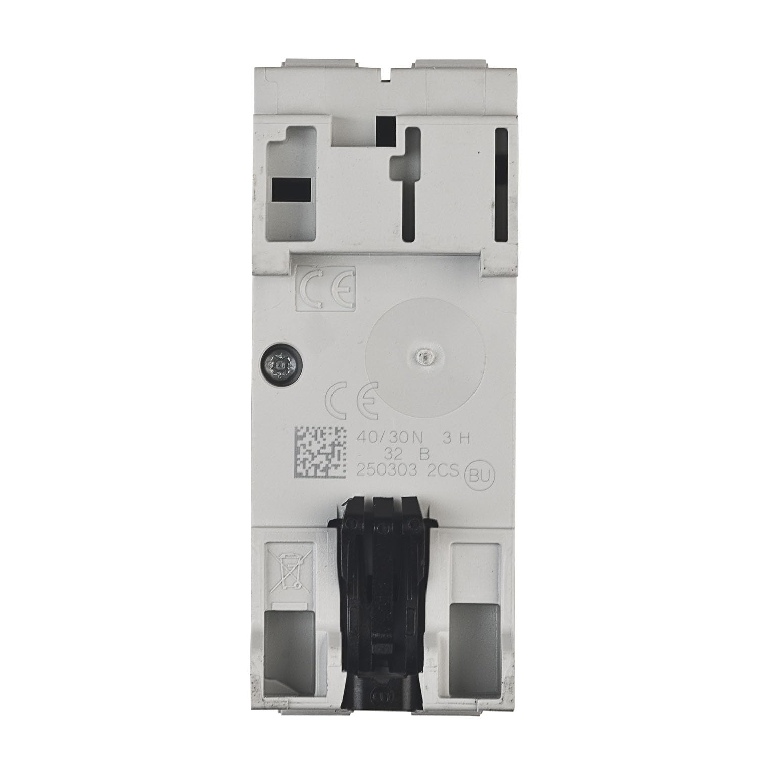 Sicherungskasten IP65 für Garten, Camping, Wohnmobil und Boote mit ABB FI-Schutzschalter 25A 30mA und Sicherungsautomat B10A 2-polig