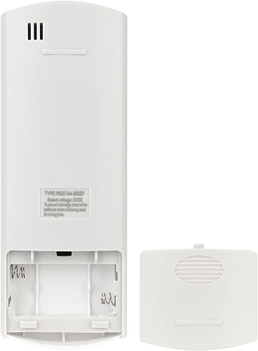 Miniatura 4 de RG57A4-BGEF RG57E1/BGEU1 Mando a distancia reemplazado para ECOX Midea Osaka AC Aire acondicionado RG57E1/BGEU1