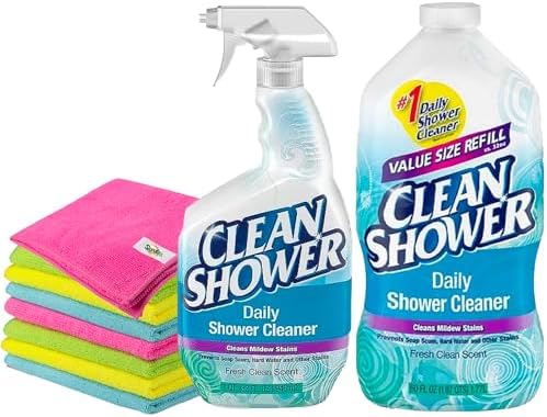 Amazon.com: Clean Shower Original Cleaner, 32 Fl Oz (Pack of 2 ...